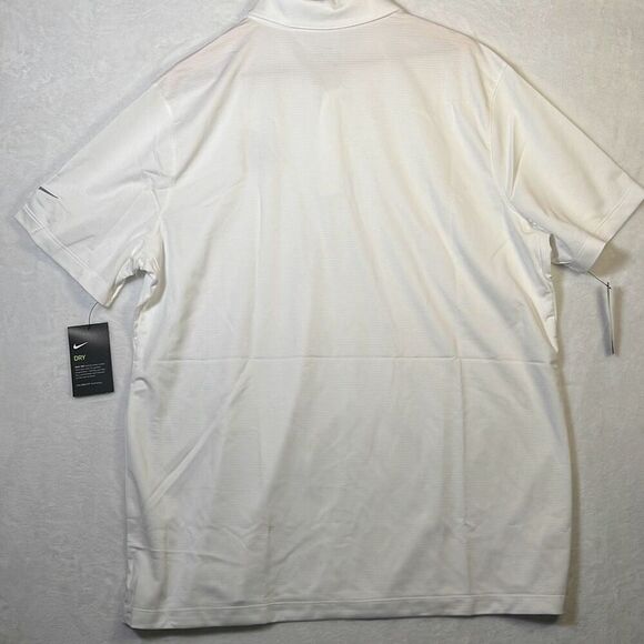 Nike Super Bowl Logo Dri-Fit‎ golf casual Polo White NWT Men XL - Picture 6 of 6